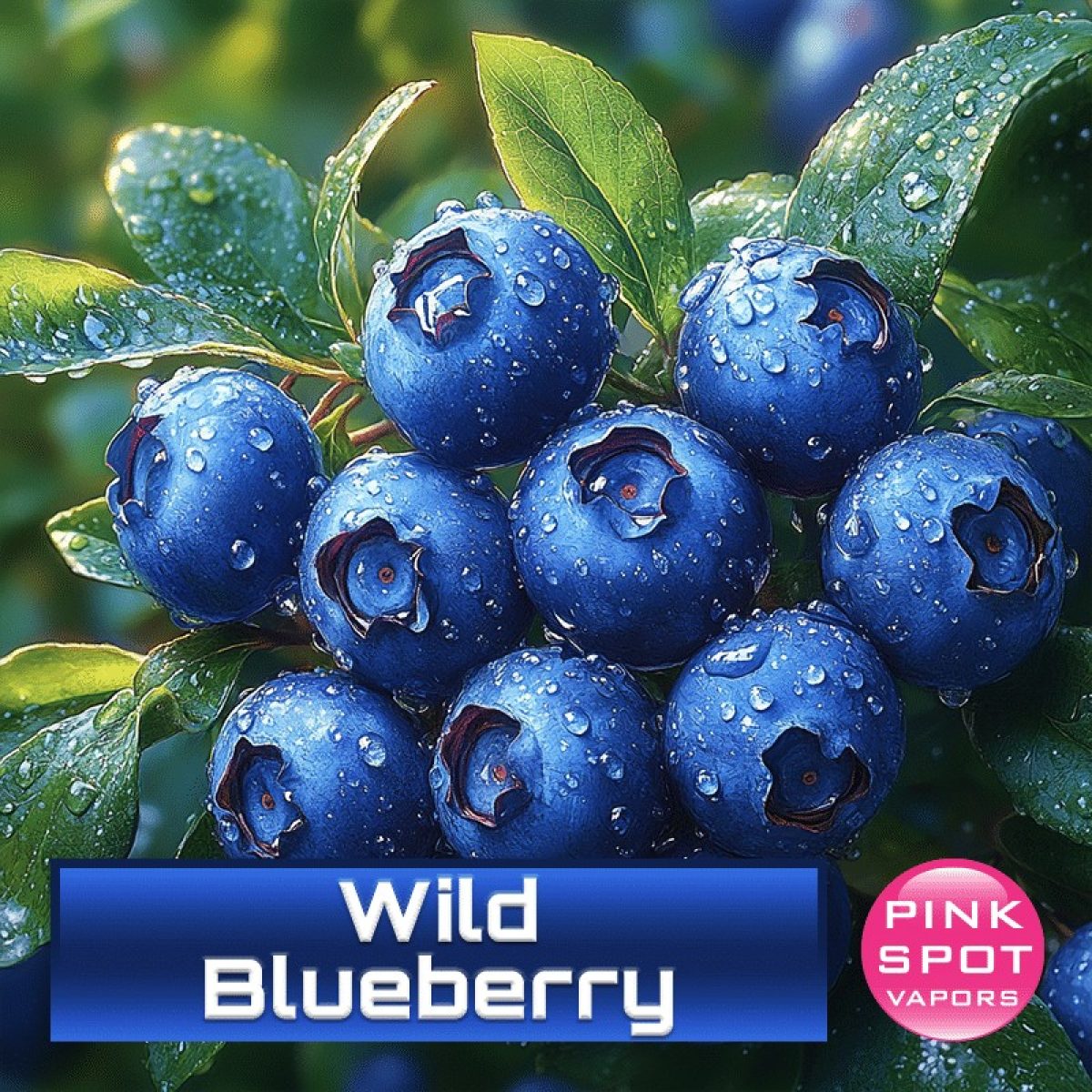Wild Blueberry Nic-Salts : Fruit Flavor E-Liquids | Pink Spot Vapors