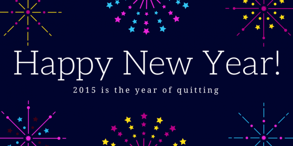 Quit Smoking New Year's Resolution | Pink Spot