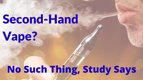 Read more about the article Second-Hand Vape? No Such Thing, Study Says