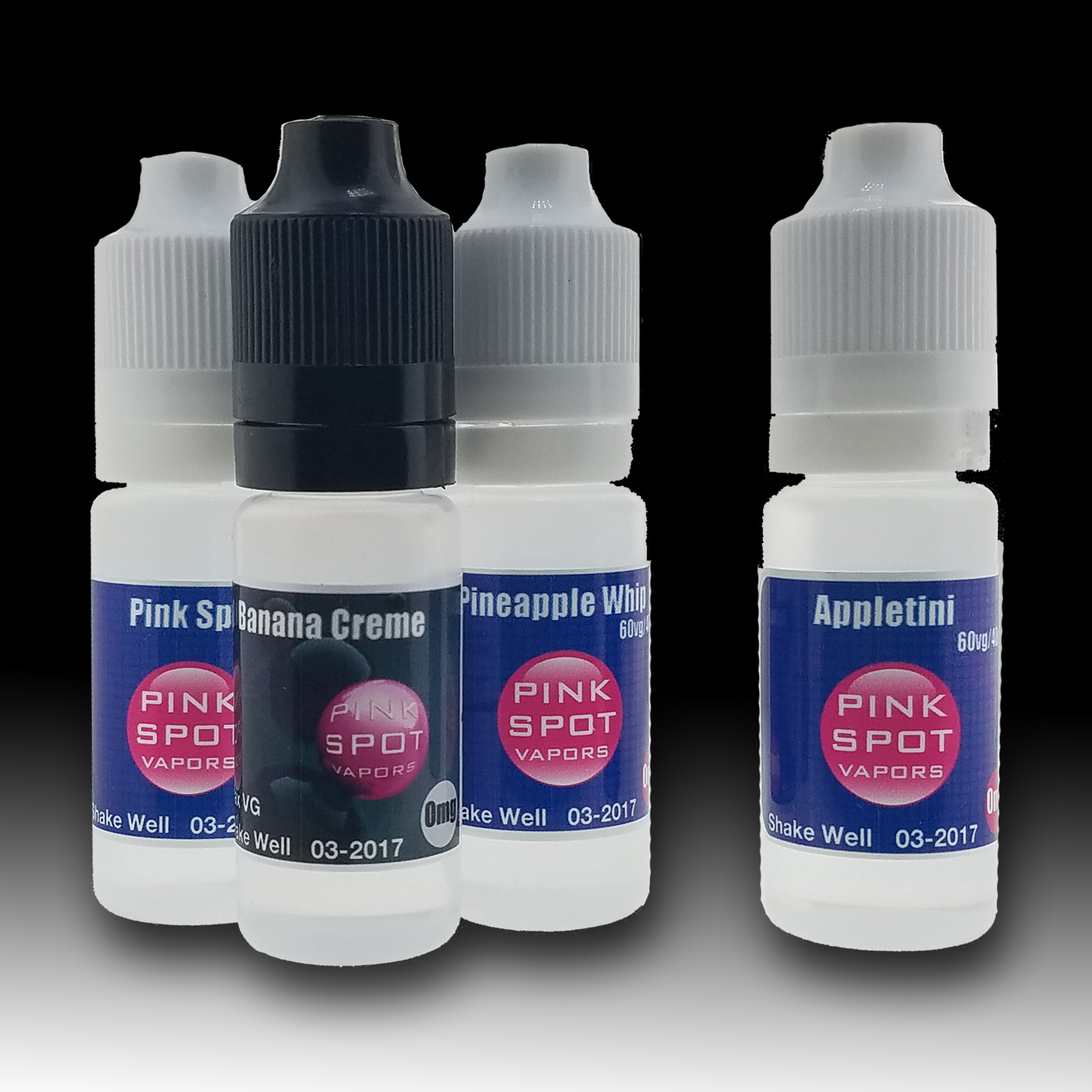 Newly Reformulated for Tobacco-Free NIC SALTS Sample 4 Pack (12ml bottles)