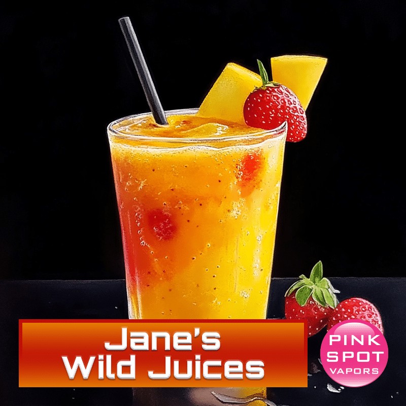 Jane's Wild Juices Pink Spot Vapors E-Liquid