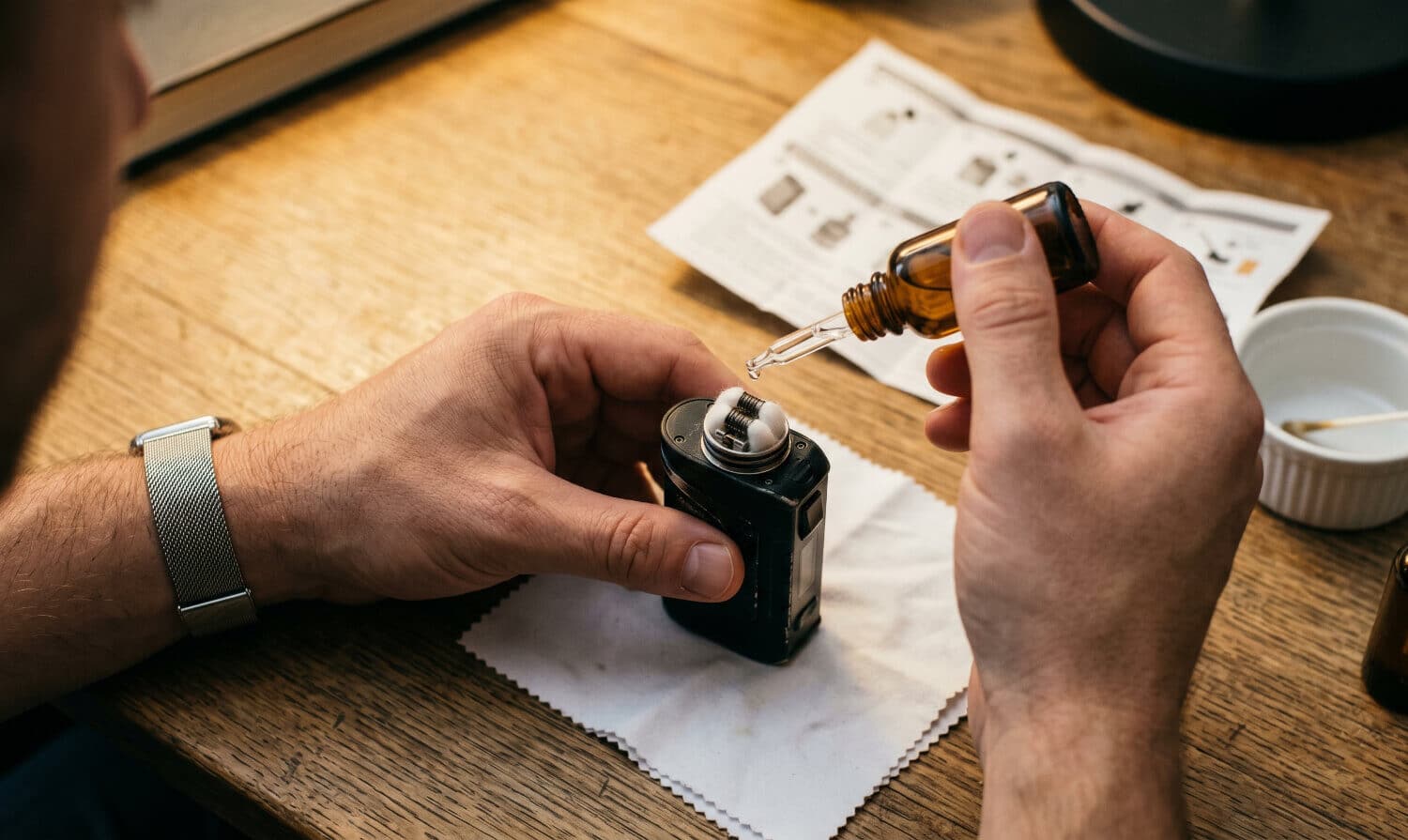how to get rid of dry cough from vaping