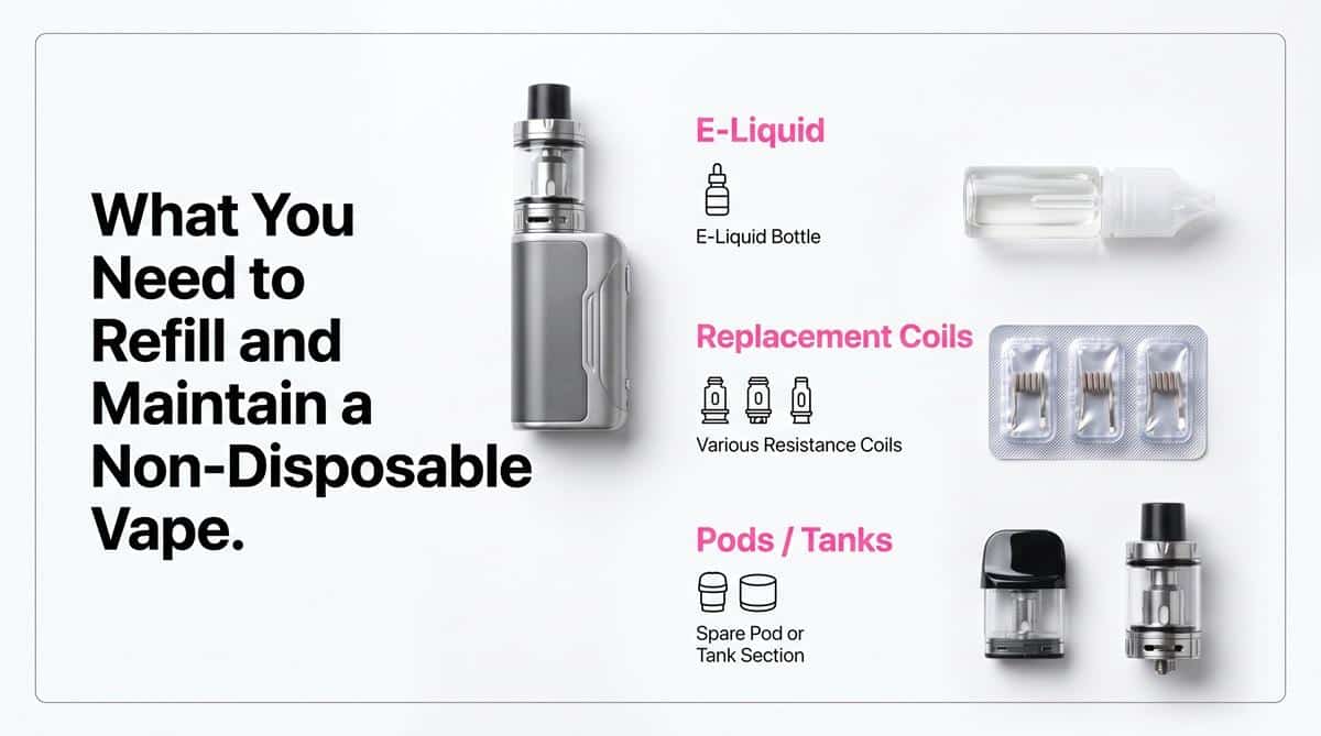non disposable vape